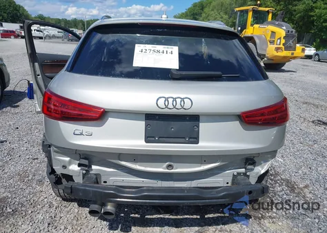 2016 Audi Q3 2.0T Premium Plus из США, поврежденный, VIN WA1BFCFS3GR024536